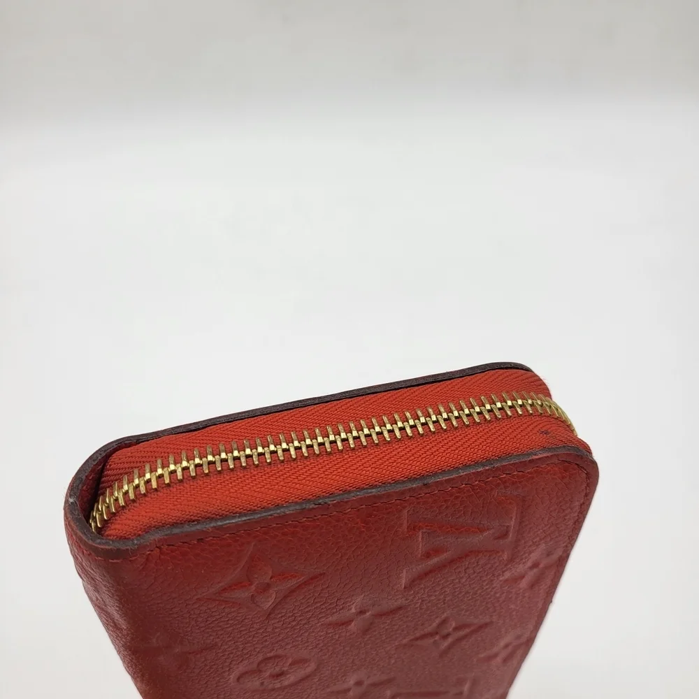 Louis Vuitton Portefeuille Clemence Empreinte Long Zippy Wallet,, authentic!!